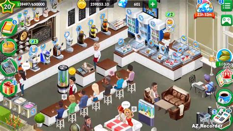 My cafe max level